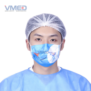 Einweg bedruckte chirurgische Gesichtsschutzmaske