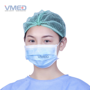 2-lagige medizinische Schutzmaske mit Ohrbügel